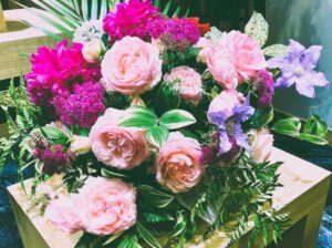 お母さんへの花